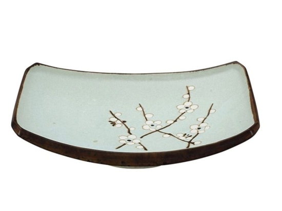Πιάτο Ορθογώνιο Soshum Matte 7018 18,5x12,5cm Light Blue Tokyo Design Πορσελάνη