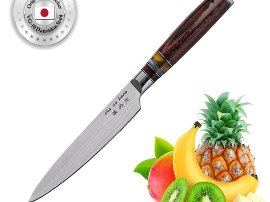 Μαχαίρι 9645 Σε Κουτί 25cm Natural Tokyo Design Ατσάλι,Ξύλο