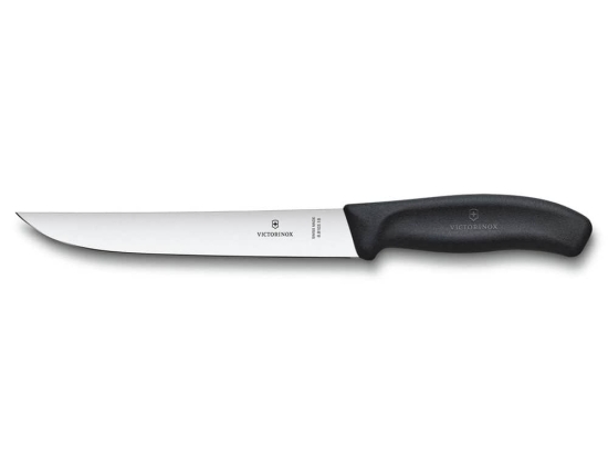 Μαχαίρι Κουζίνας Carving 6.8103.18B 18cm Black Victorinox Πολυπροπυλένιο