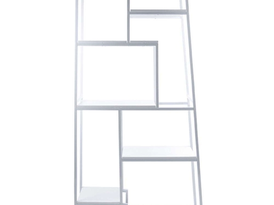 Βιβλιοθήκη Fushion LM1376 102x178cm Black Leitmotiv Μέταλλο