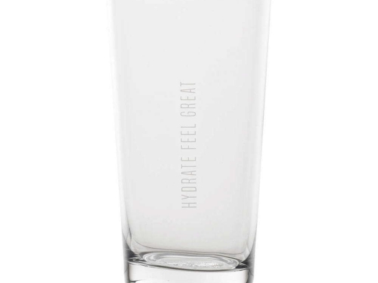 Ποτήρι Νερού Hydrate Feel Great 0015599 150ml Clear Raeder Γυαλί