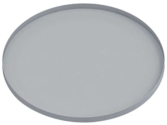 Δίσκος Στρογγυλός PT3536GY Φ39,5x1,5cm Grey Present Time Μέταλλο