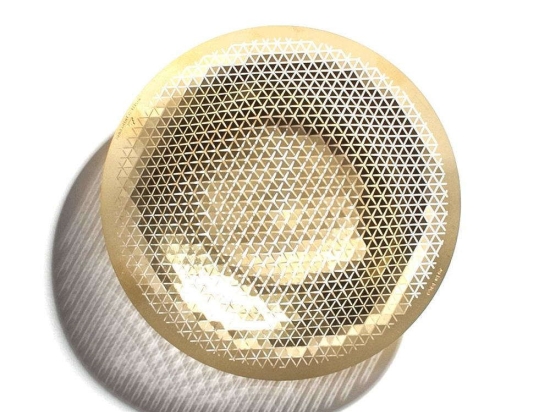 Διακοσμητικό Μπωλ Push PS-B Φ15cm Gold Fundamental Μέταλλο