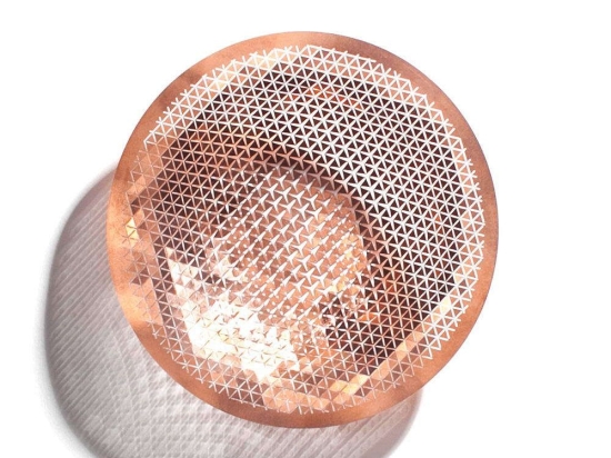 Διακοσμητικό Μπωλ Push PS-C Φ15cm Copper Fundamental Μέταλλο