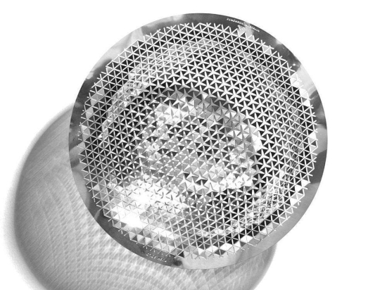 Διακοσμητικό Μπωλ Push PS-S Φ15cm Silver Fundamental Μέταλλο