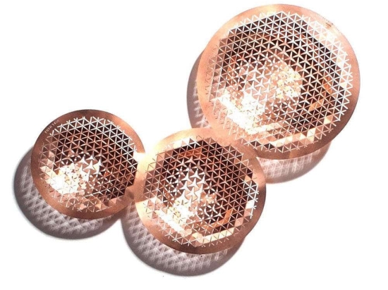 Διακοσμητικό Μπωλ Push Trio PT-C 13x21cm Copper Fundamental Μέταλλο