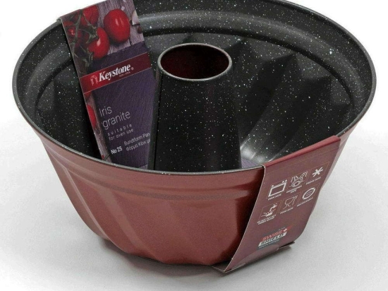 Φόρμα Κέικ Βundt 03.63.25 Φ25cm Red Keystone Αλουμίνιο