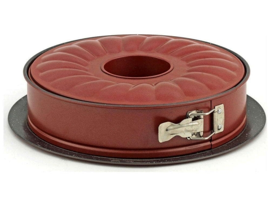 Φόρμα με Αποσπώμενη Βάση Iris Granite (Σετ 3Τμχ) 03.61.26 Φ26cm Red Keystone Αλουμίνιο