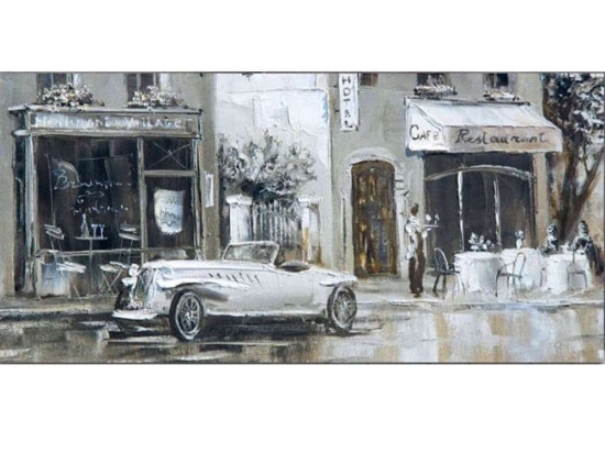 Πίνακας Σε Καμβά LH81 115x55cm Multi Οριζόντιοι Καμβάς
