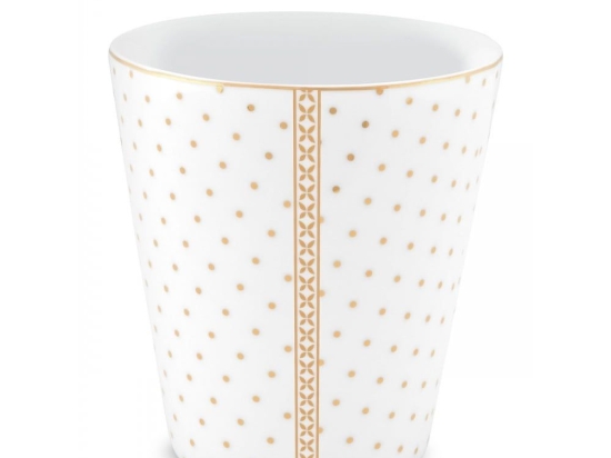 Κούπα 51002278 Without Ear Royal Yerseke White-Gold Pip Studio Πορσελάνη