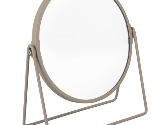 Καθρέπτης Επιτραπέζιος PT3925GY 19x7,8x20,5cm Grey Present Time Πλαστικό, Γυαλί