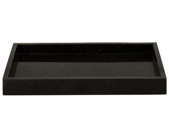 Δίσκος Σερβιρίσματος Marble PT3955BK 11x3cm Black Present Time Μάρμαρο
