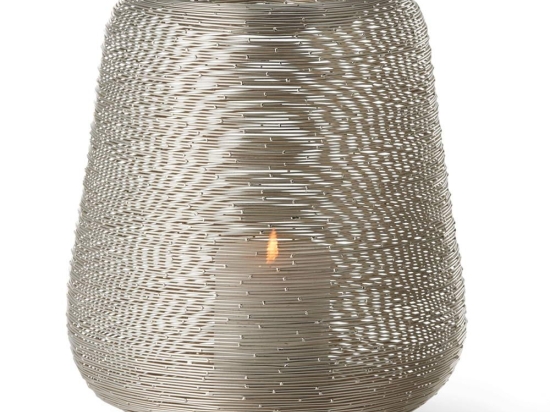 Κηροπήγιο Cali 122026 28x28x30cm Brass Philippi Μέταλλο