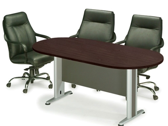 Τραπέζι Συνεδρίου Oval ΕΟ131,3 Wenge 240x120cm