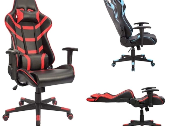 Gaming Πολυθρόνα Διευθυντή Pvc BF9050 ΕΟ588,1 Μαύρο/Κόκκινο 69x56/132x125/135cm