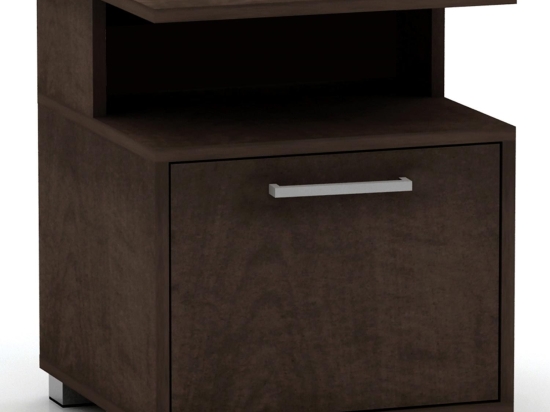 Κομοδίνο Decon Ε7723,1 Wenge 40x40x50cm Μελαμίνη