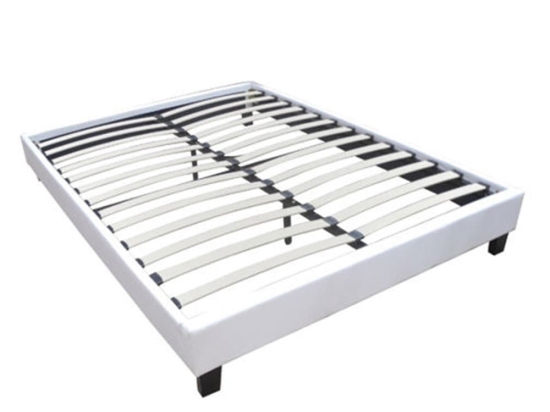 Υπόστρωμα-Κρεβάτι Wilton Ε2015,3L Pu K/D Ασπρο 90x200cm Μονό Ξύλο,Ύφασμα