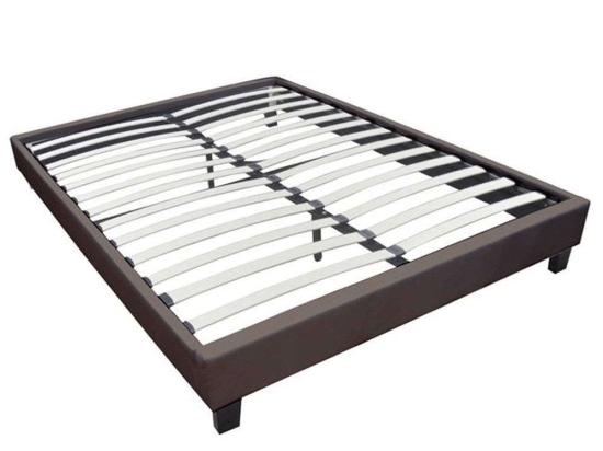 Υπόστρωμα-Κρεβάτι Wilton Ε2015,4LB Pu K/D Dark Brown 150x200cm Διπλό