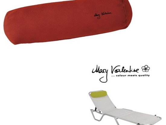 Μαξιλάρι Με Λάστιχο Valentine-7 Roll ΕΒ207,04 Κόκκινο 39x15cm