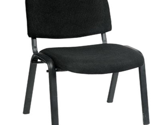 Καρέκλα Sigma ΕΟ550,7 Μαύρη/Ύφασμα Μαύρο 55x50x79 cm Σετ 6τμχ
