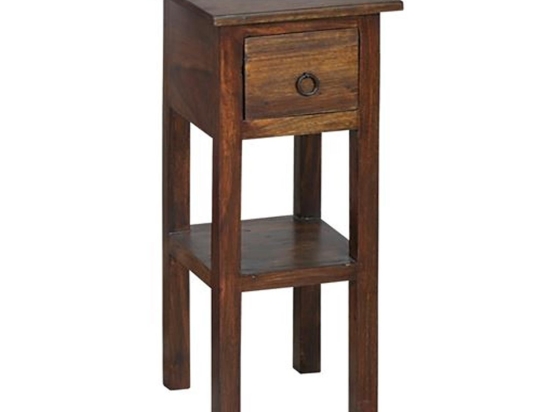  Έπιπλο Stand Χαμηλό Classic ΕΙ391,2 Καρυδί 25x25H55cm