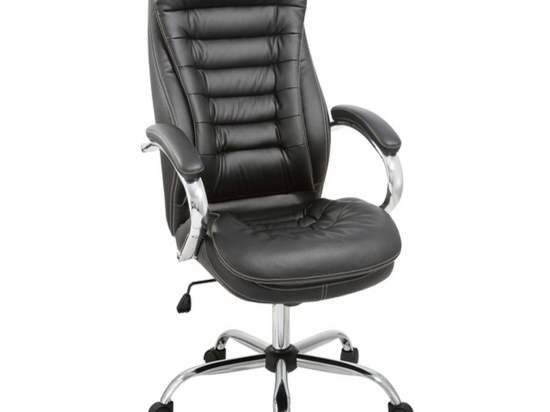Πολυθρόνα Γραφείου Bs4400 Μαύρη 01-0063 65X71X113-123cm