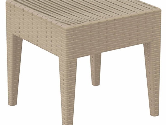 Τραπεζάκι Miami Dove Grey 53-0035 Siesta