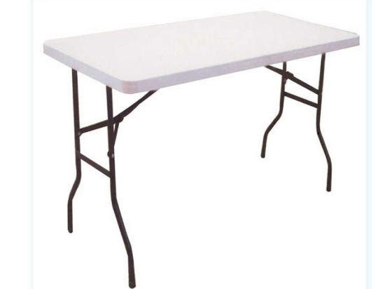 Τραπέζι Catering White 41-0122 122Χ60Χ74cm