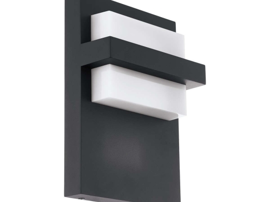 Φωτιστικό Τοίχου Led Ανθρακί-Λευκό Culpina 98088 Eglo