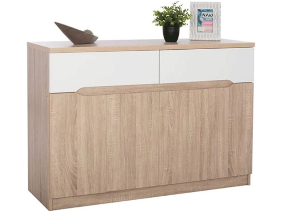 Μπουφες Hm2234.02 2 Συρταρια & 4 Πορτες Sonama 120X40X80 cm Μελαμίνη