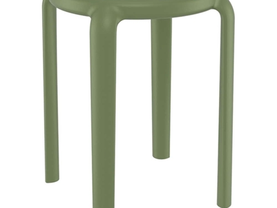 Σκαμπό Μπαρ Tom 20.0782 34x34x45cm Olive Green Siesta