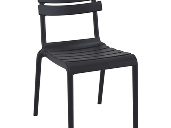 Καρέκλα Helen 20.0771 50x59x84cm Πολυπροπυλένιου Black Siesta