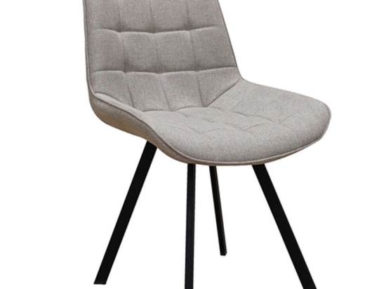 Καρέκλα Mira 11.1579 51x59x86cm Με Ύφασμα Beige Zita Plus