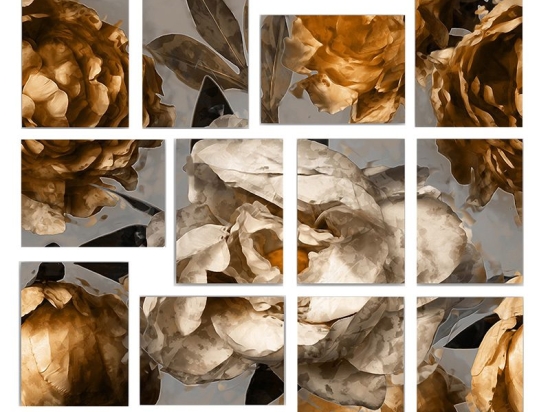 Πίνακας σε MDF PWF-0548 pakoworld ψηφιακή εκτύπωση δωδεκάπτυχο