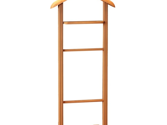 Κρεμάστρα PWF-0633 pakoworld χρώμα καρυδί 33.5x46x120εκ
