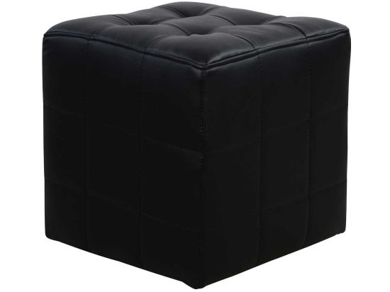 Σκαμπό Με Pu Μαυρο Punk Hm264.01 37Χ37Χ35 cm