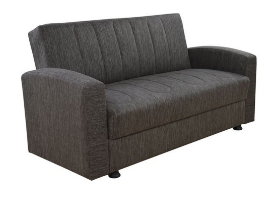 Καναπές Κρεβάτι Dimos V16 Διθέσιος Grey HM3075.01 157X77X83 cm Ύφασμα