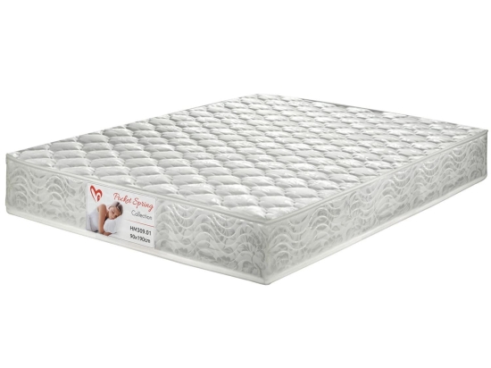 Στρώμα Pocket Spring Hm309.01 190x90x20 cm Μονό