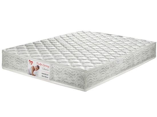 Στρώμα Pocket Spring Hm309.06 200x160x20 cm Υπέρδιπλo