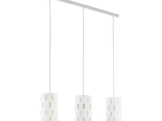 Φωτιστικό Οροφής Ράγα Ronsecco 98276 White Eglo Ατσάλι