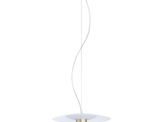 Φωτιστικό Οροφής Κρεμαστό Led Trappeto 97669 White Eglo Μέταλλο,Πλαστικό