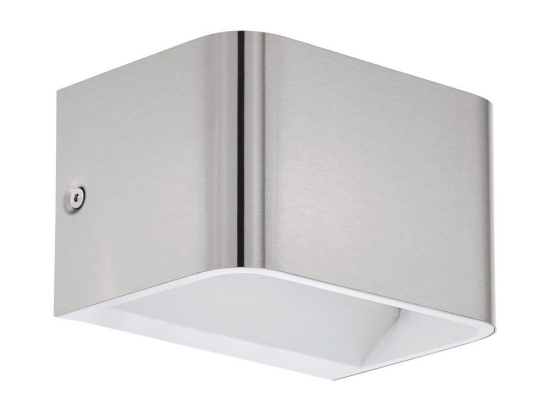 Φωτιστικό Τοίχου - Απλίκα Led Sania 4 98424 Nickel Eglo Αλουμίνιο
