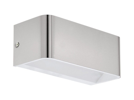 Φωτιστικό Τοίχου - Απλίκα Led Sania 4 98425 Nickel Eglo Αλουμίνιο