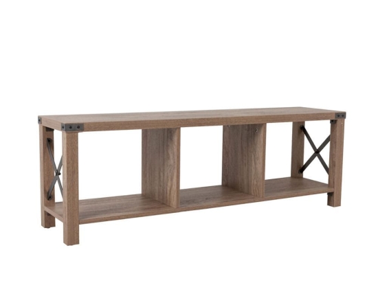 Έπιπλο Τηλεόρασης Toscane 05-0500 120x29xΗ40,5cm Natural Μοριοσανίδα, Μελαμίνη