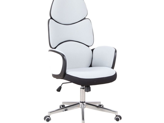 Καρέκλα Γραφείου Optimum 25-0620 64x69xH118,5/128cm Light Grey - Black