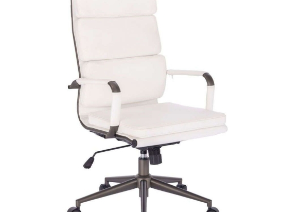 Καρέκλα Γραφείου Line 25-0636 55,5x63,5x109/117cm White
