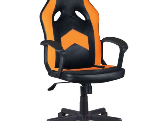 Καρέκλα Γραφείου Goal 25-0640 56x62x103/113cm Black-Orange