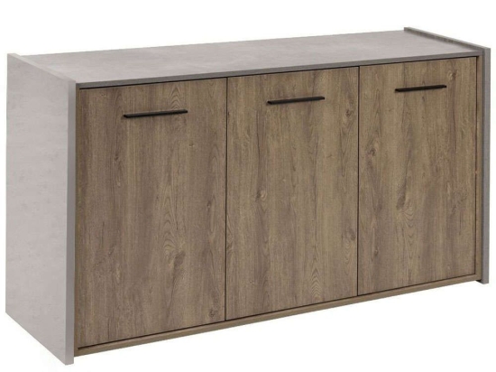 Μπουφές Bondi 05-0621 160x45x85cm Cement-Sonoma