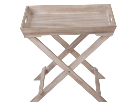 Τραπεζάκι Butler Side 04-0790 48,5x32x48,5cm Natural
