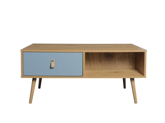 Τραπεζάκι Coffee Weez 04-0896 100x48x45cm Sonoma-Grey
